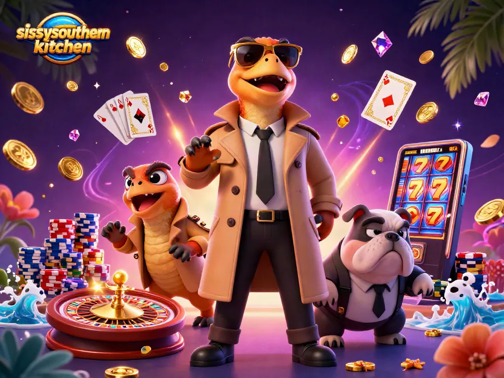 Engage with thrilling slots action at sissyssouthernkitchen's vibrant casino lounge.